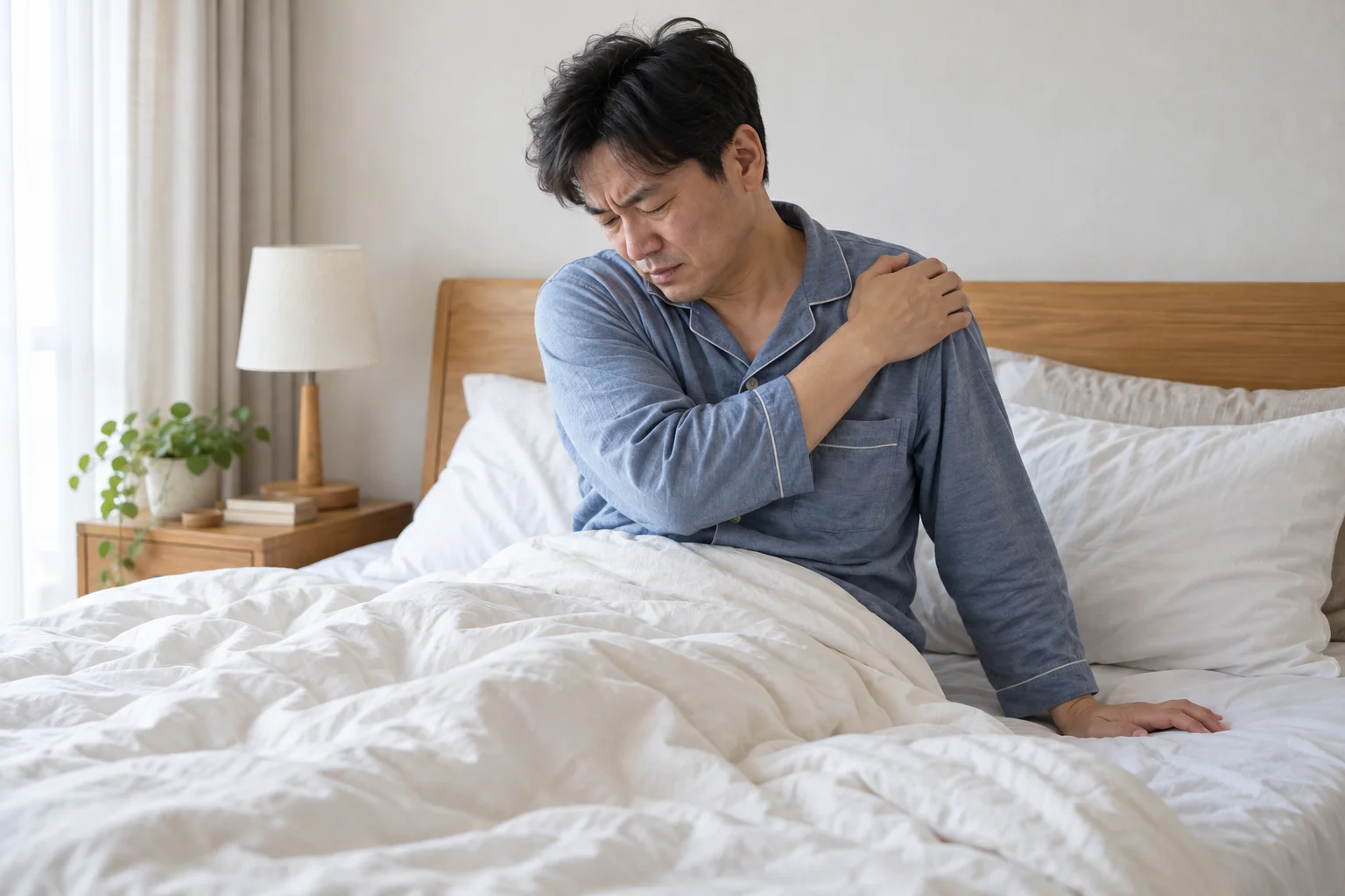 견봉이나 아래를 누르면 통증이 심하고, 밤잠을 잘 수 없을 만큼 심함